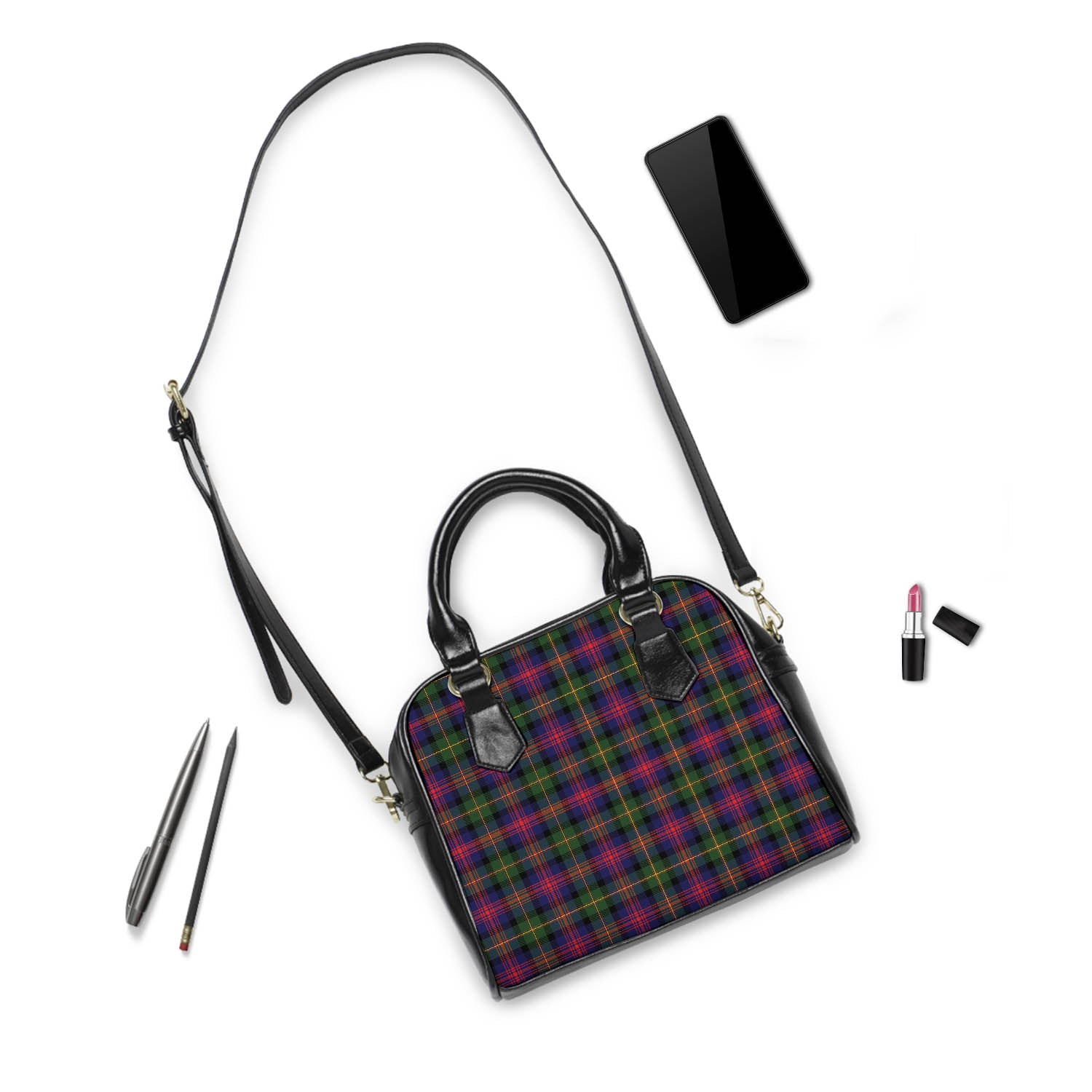 Logan Modern Tartan Shoulder Handbags - Tartanvibesclothing