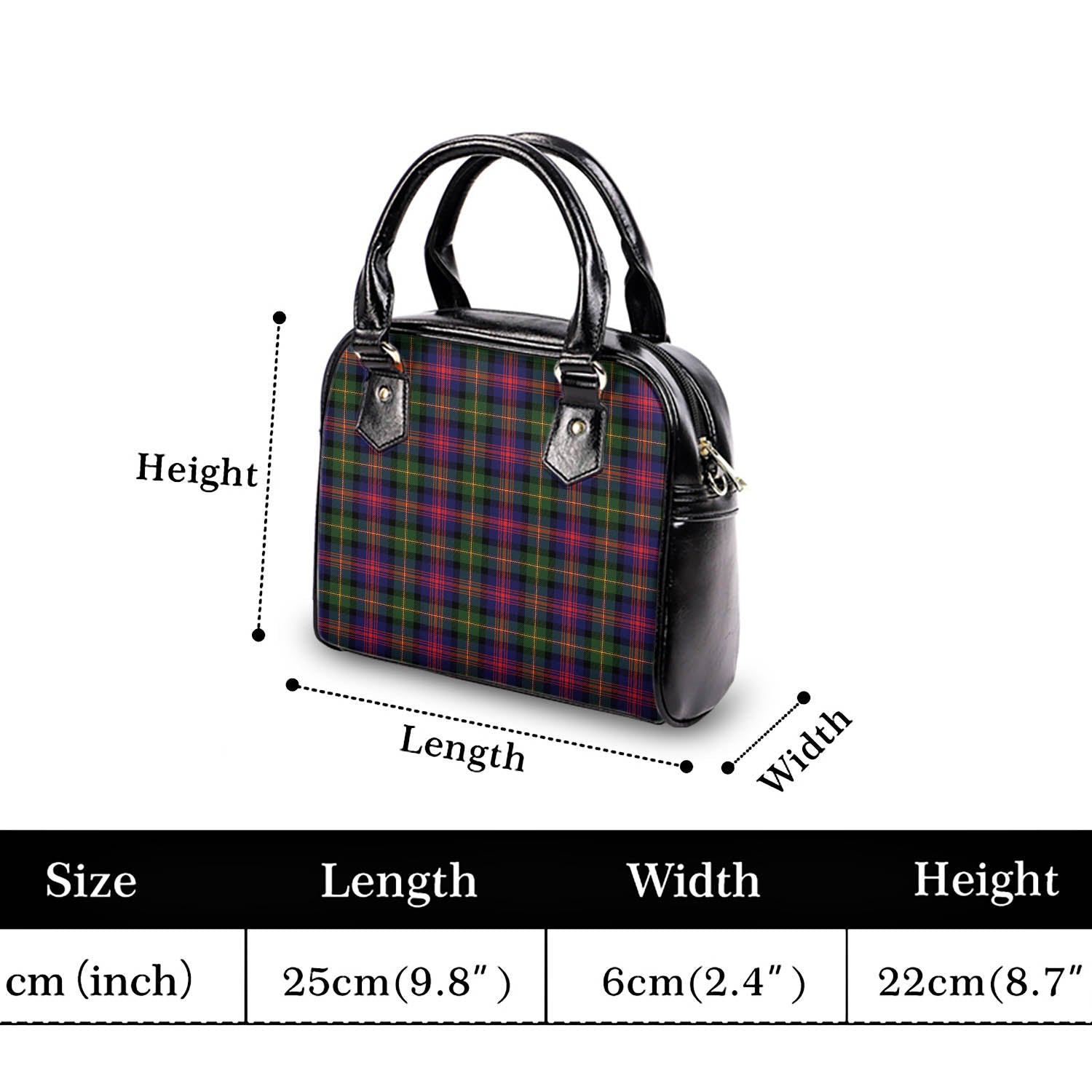 Logan Modern Tartan Shoulder Handbags - Tartanvibesclothing