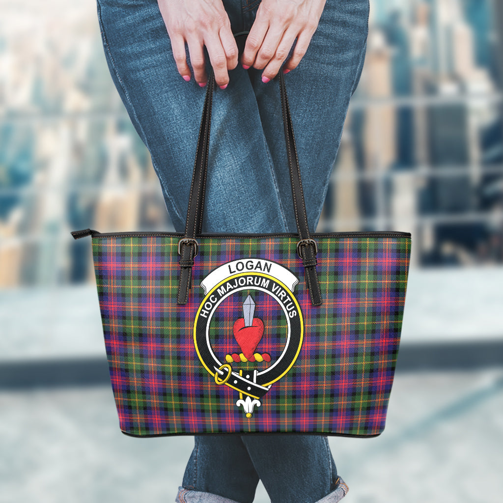 logan-modern-tartan-leather-tote-bag-with-family-crest