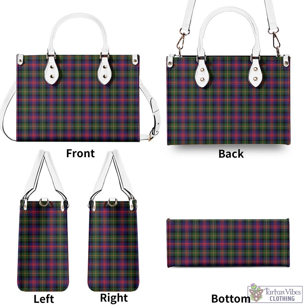 Tartan Vibes Clothing Logan Modern Tartan Luxury Leather Handbags