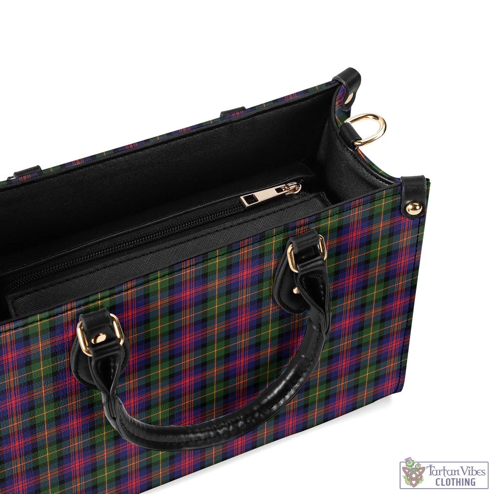 Tartan Vibes Clothing Logan Modern Tartan Luxury Leather Handbags