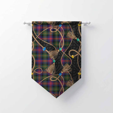 Logan Scottish Tartan Twisted Ropes Stylized Gonfalon Chevron - Tartan Vibes Clothing
