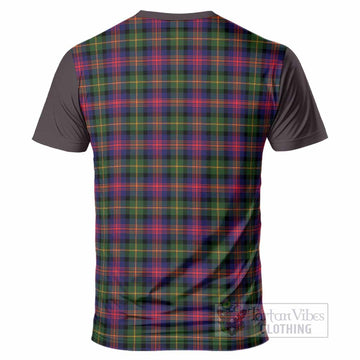 Logan Tartan Accent T-Shirt with Family Crest