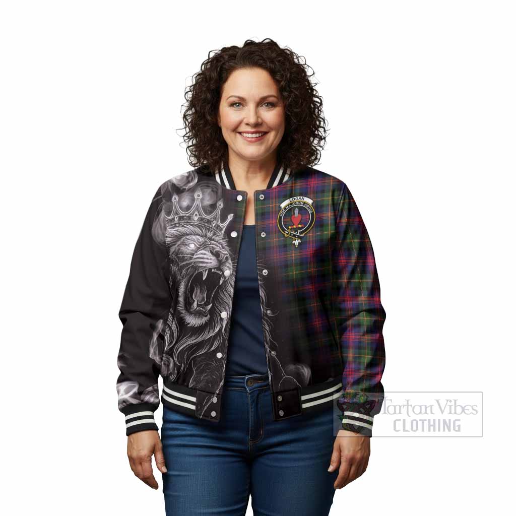 Logan Tartan Baseball Jacket Roaring Lion Heritage