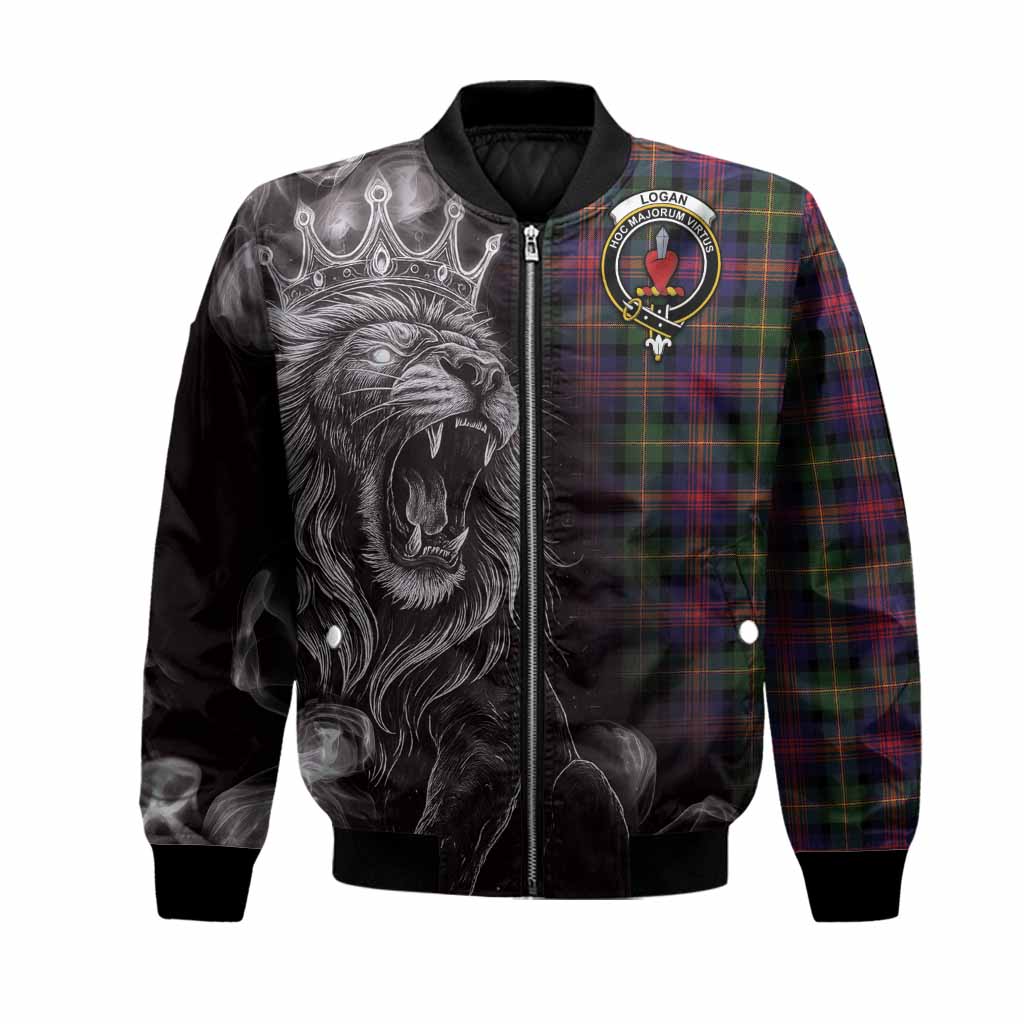 Logan Tartan Bomber Jacket Roaring Lion Heritage