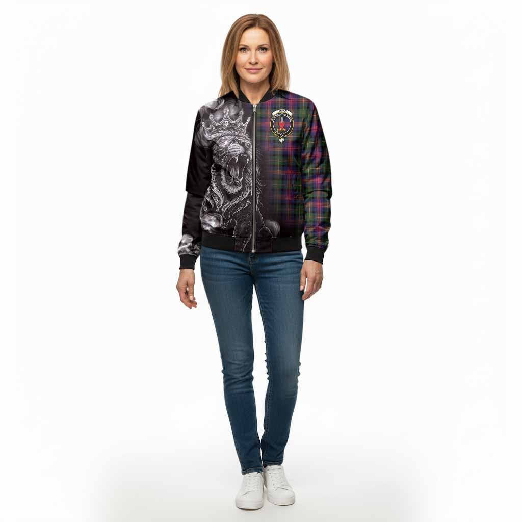 Logan Tartan Bomber Jacket Roaring Lion Heritage