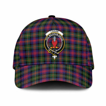 Logan Tartan Classic Cap with Family Crest