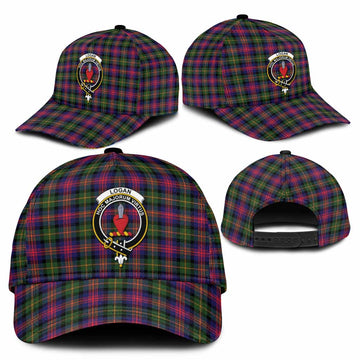Logan Tartan Classic Cap with Family Crest