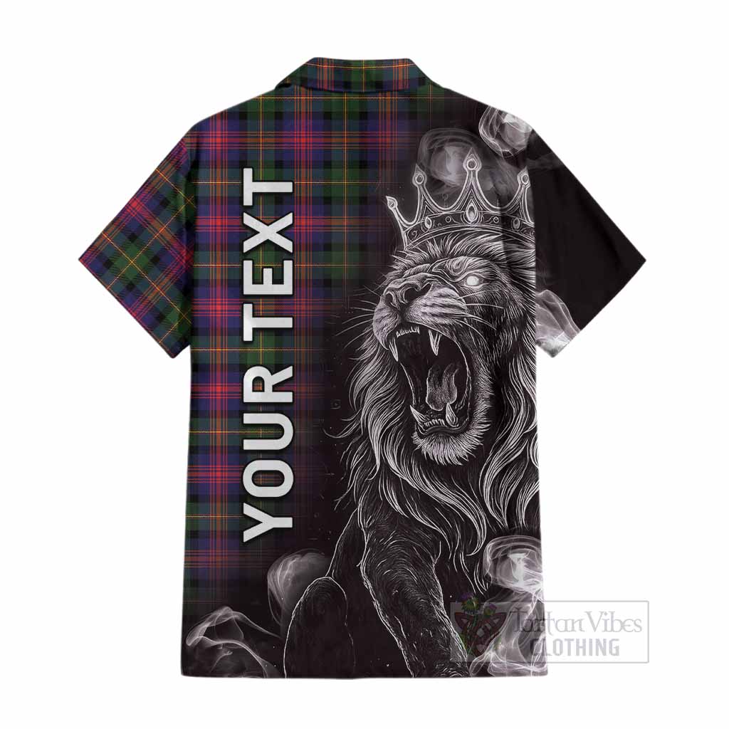 Logan Tartan Cotton Hawaiian Shirt Roaring Lion Heritage