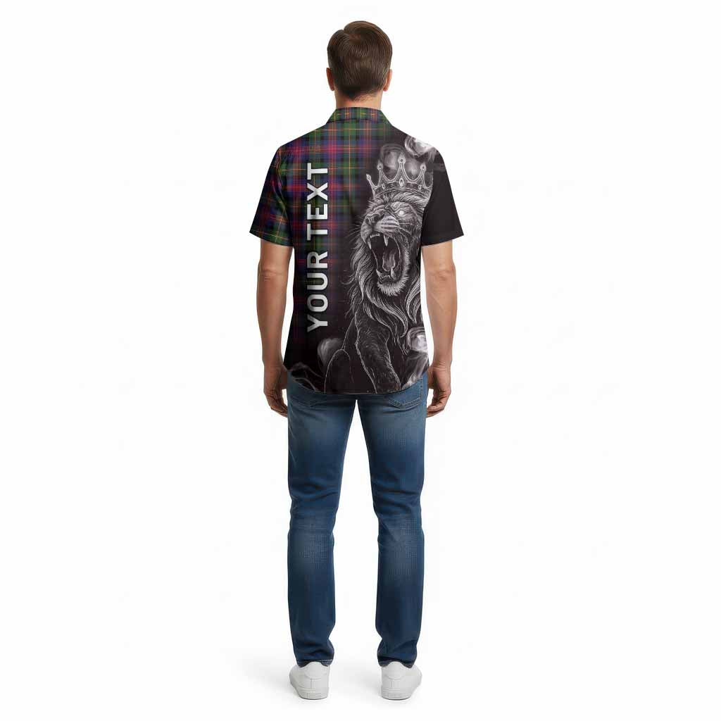 Logan Tartan Cotton Hawaiian Shirt Roaring Lion Heritage