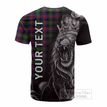 Logan Tartan Cotton T-shirt Roaring Lion Heritage