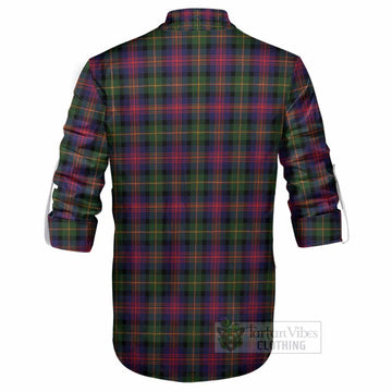 Logan Tartan Crest Ghillie Shirt Ferocious Lion Style