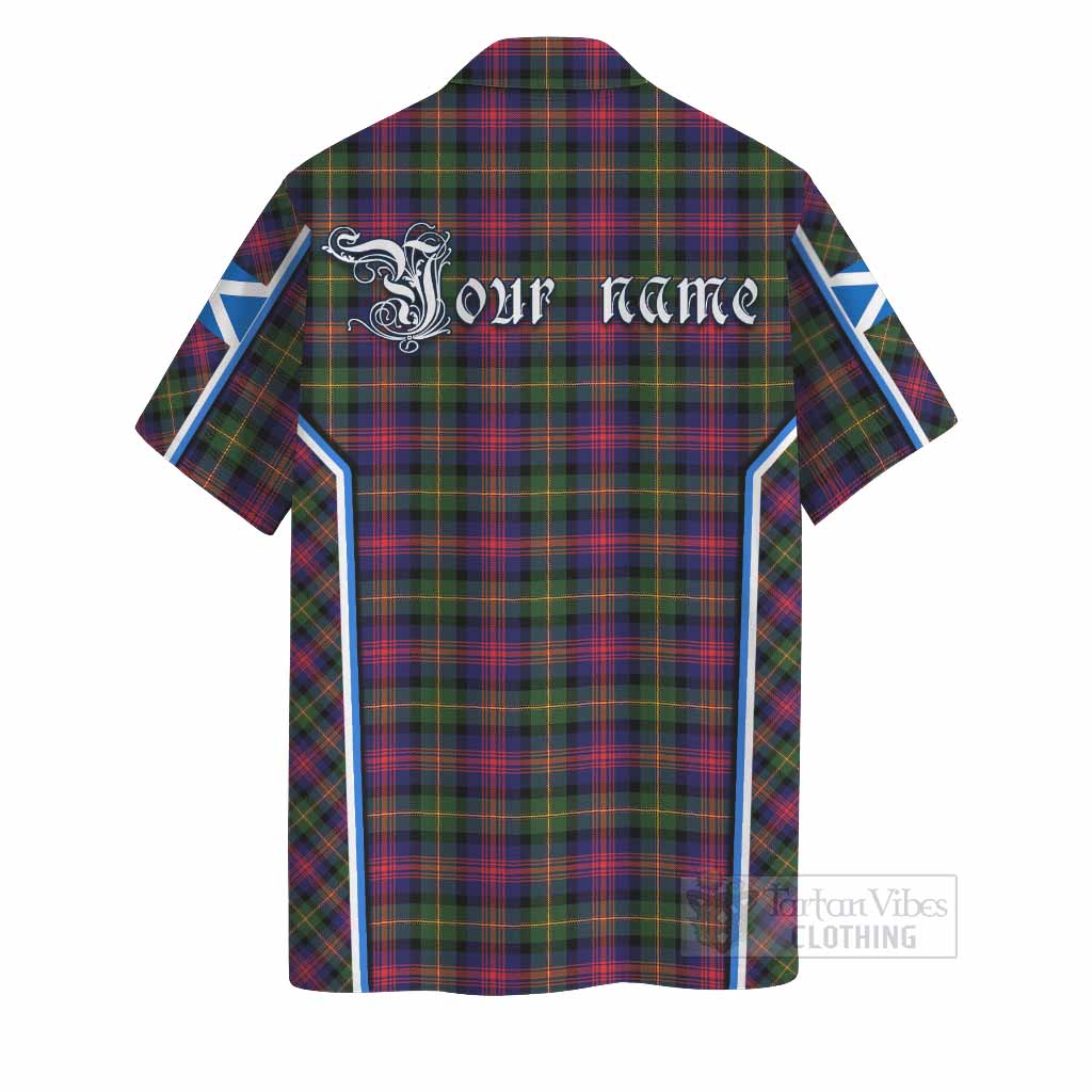 Logan Tartan Crest Hawaiian Shirt Scotland Coat of Arm Flag Style - Tartan Vibes Clothing