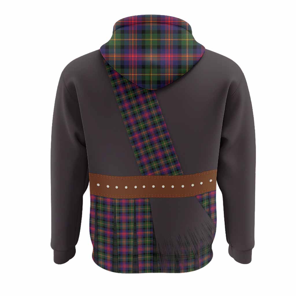Logan Tartan Crest Hoodie Kilt Costume Style
