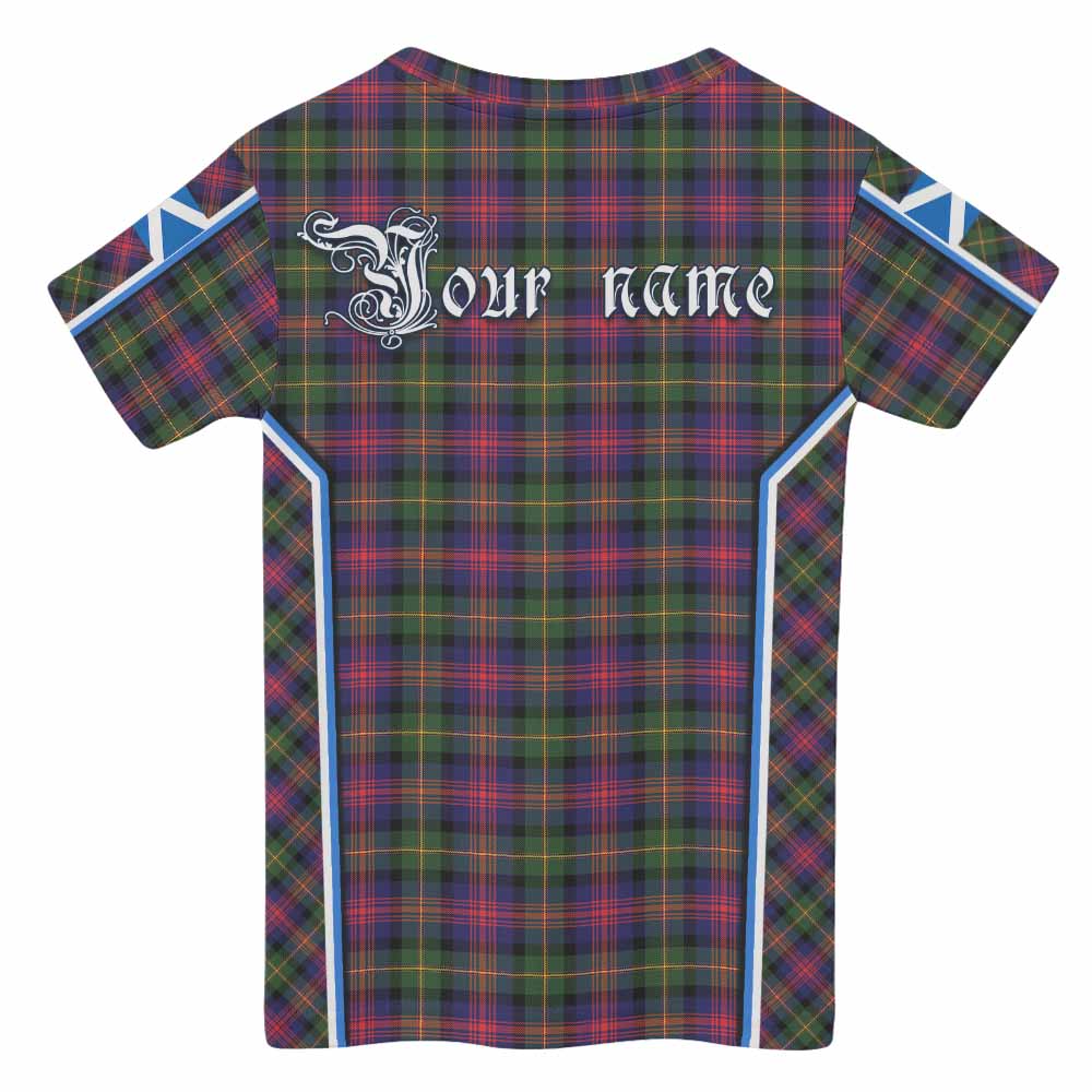 Logan Tartan Crest Kid T-shirt Scotland Coat of Arm Flag Style - Tartan Vibes Clothing