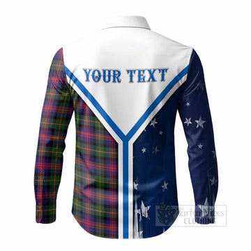 Logan Tartan Crest Long Sleeve Button Shirts Scottish-American Heritage