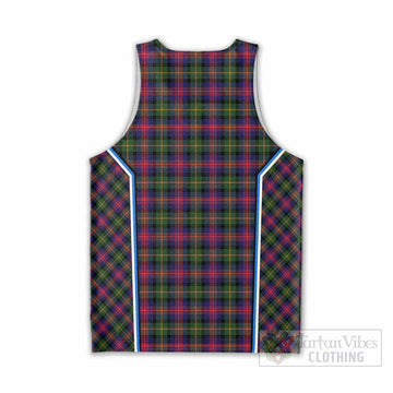 Logan Tartan Crest Men Tank Top Scotland Coat of Arm Flag Style