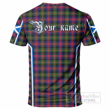 Logan Tartan Crest T-shirt Scotland Coat of Arm Flag Style - Tartan Vibes Clothing