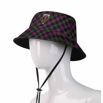 Logan Tartan Fishing Hat with Family Crest