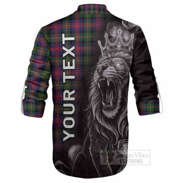 Logan Tartan Ghillie Shirt Roaring Lion Heritage