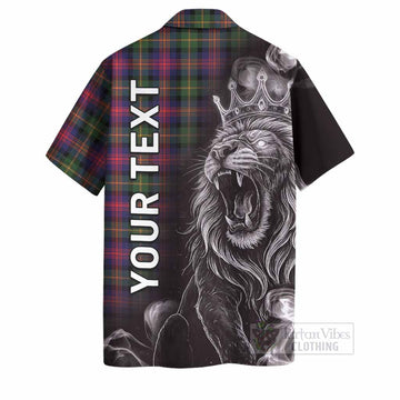 Logan Tartan Hawaiian Shirt Roaring Lion Heritage