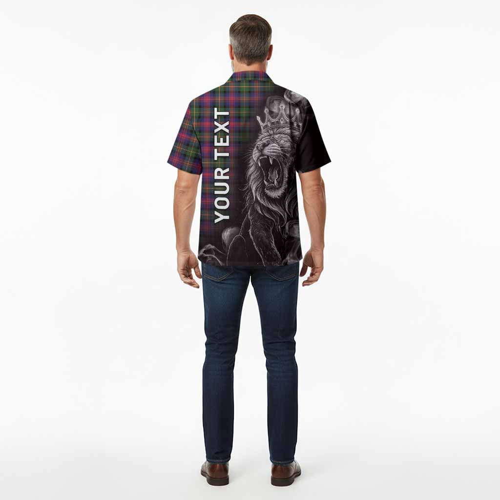 Logan Tartan Hawaiian Shirt Roaring Lion Heritage