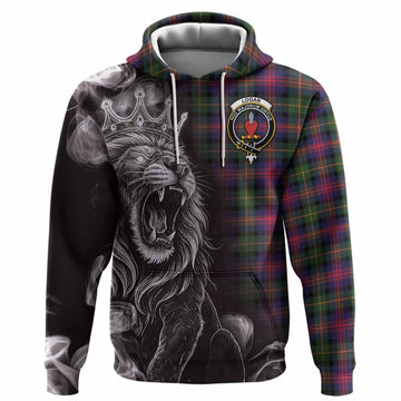 Logan Tartan Hoodie Roaring Lion Heritage