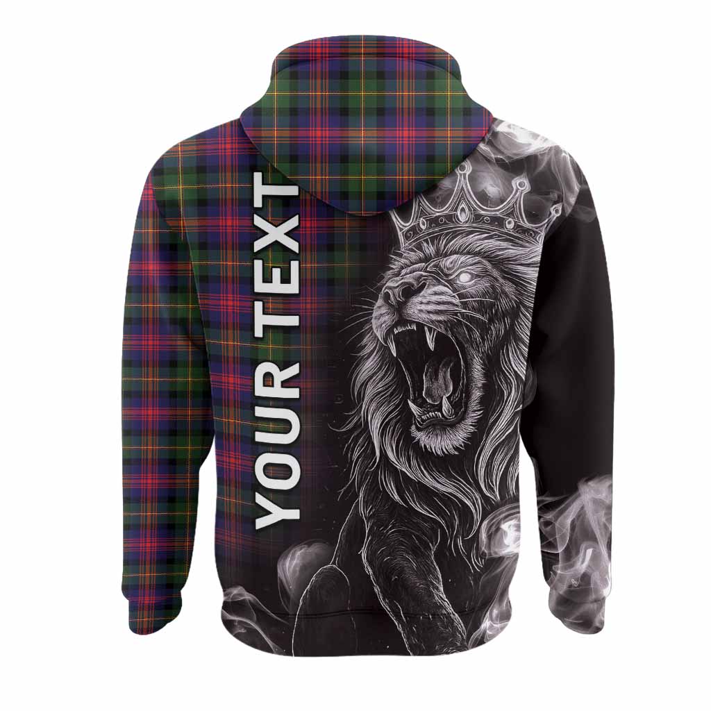 Logan Tartan Hoodie Roaring Lion Heritage