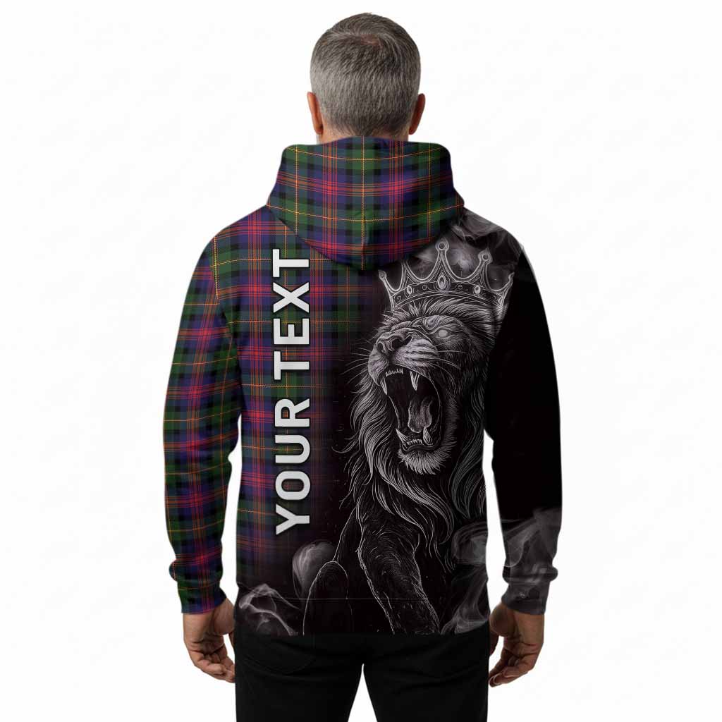 Logan Tartan Hoodie Roaring Lion Heritage