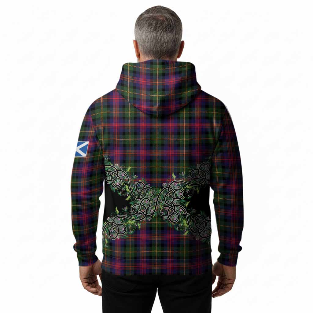 Logan Tartan Hoodie Thistle Scottish Spirit