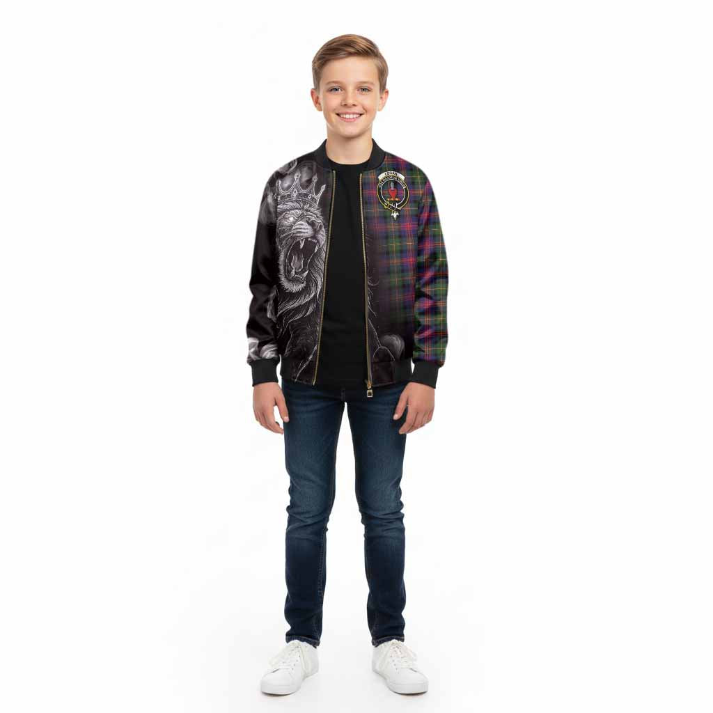 Logan Tartan Kid Bomber Jacket Roaring Lion Heritage
