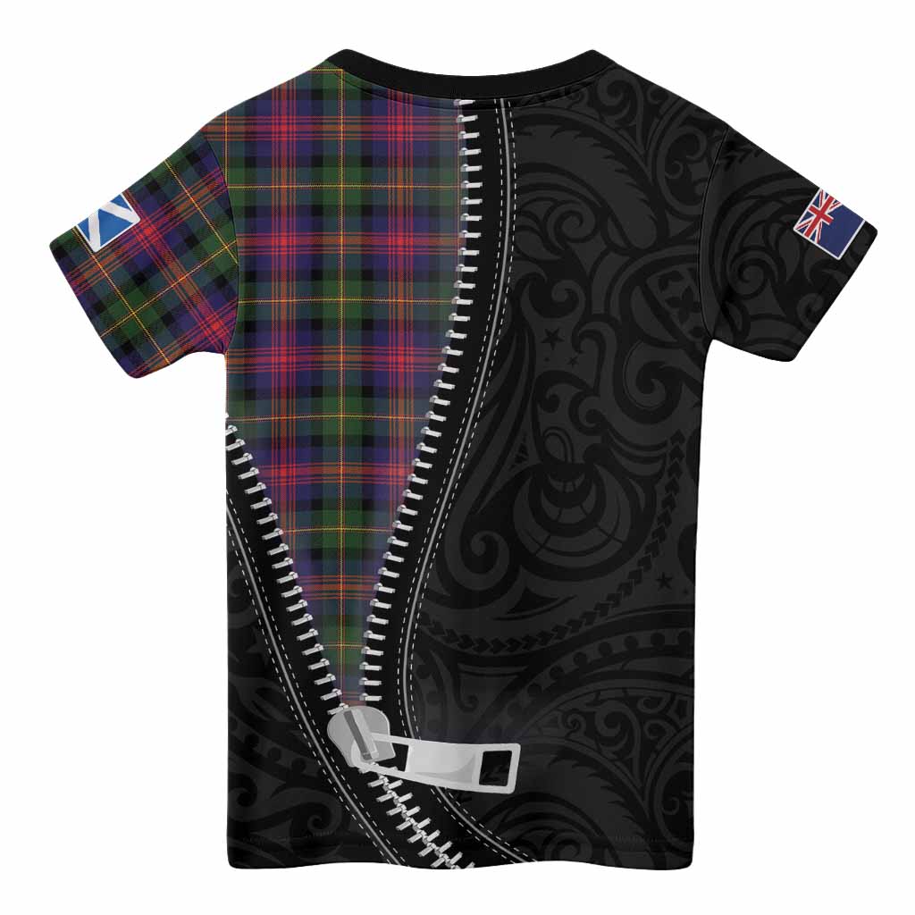 Logan Tartan Kid T-shirt New Zealand Pattern Unique Zipper Stylized