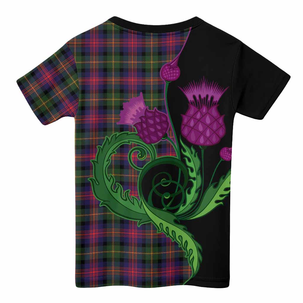 Logan Tartan Kid T-shirt Traditional Scottish Thistle
