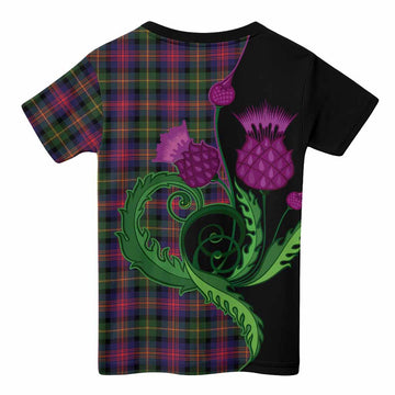 Logan Tartan Kid T-shirt Traditional Scottish Thistle