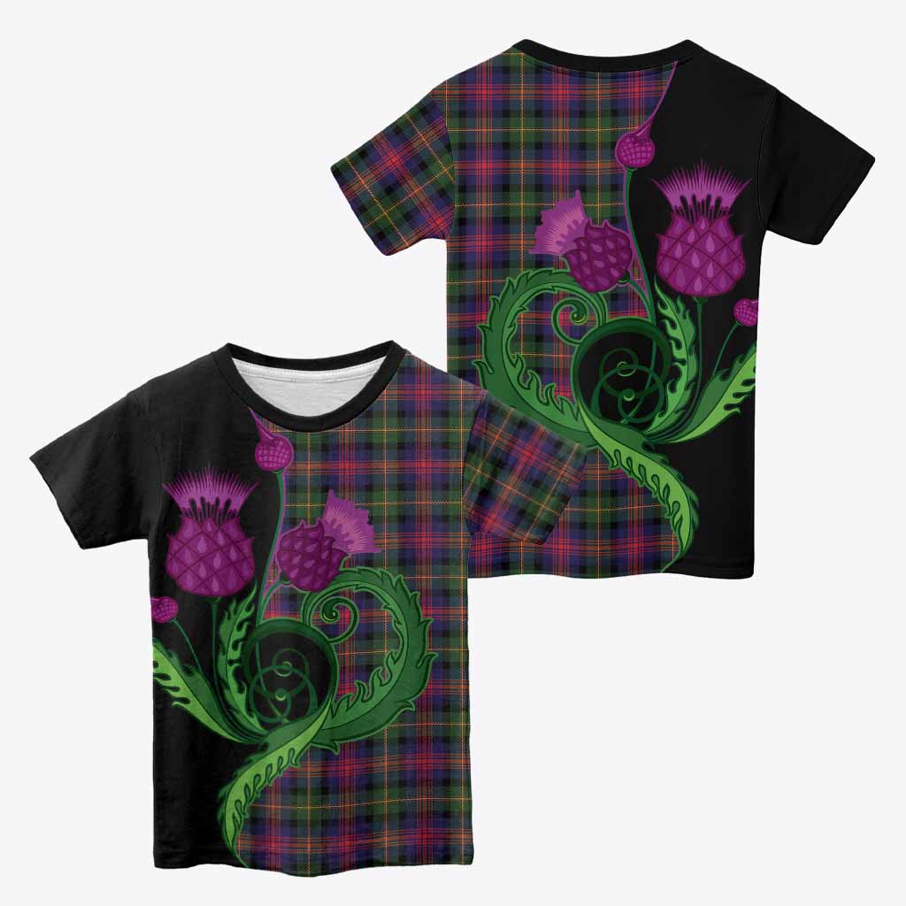 Logan Tartan Kid T-shirt Traditional Scottish Thistle