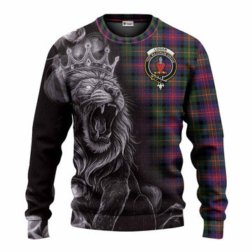 Logan Tartan Knitted Sweater Roaring Lion Heritage