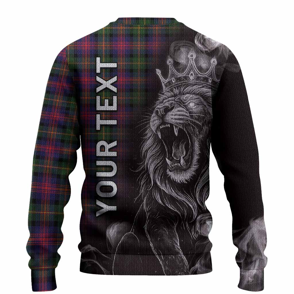 Logan Tartan Knitted Sweater Roaring Lion Heritage