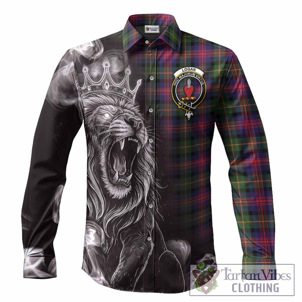 Logan Tartan Long Sleeve Button Shirts Roaring Lion Heritage