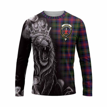 Logan Tartan Long Sleeve T-Shirt Roaring Lion Heritage