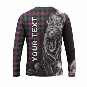 Logan Tartan Long Sleeve T-Shirt Roaring Lion Heritage