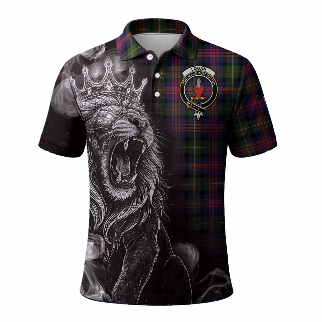 Logan Tartan Polo Shirt Roaring Lion Heritage