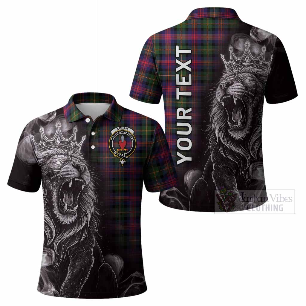 Logan Tartan Polo Shirt Roaring Lion Heritage