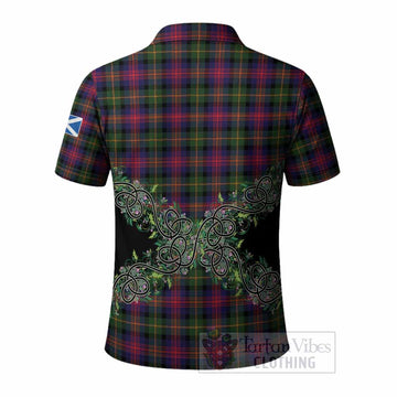Logan Tartan Polo Shirt Thistle Scottish Spirit
