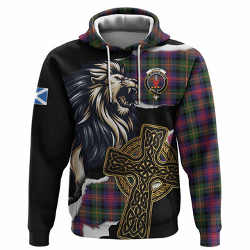 Logan Tartan Scottish Hoodie Lion Celtic Heritage