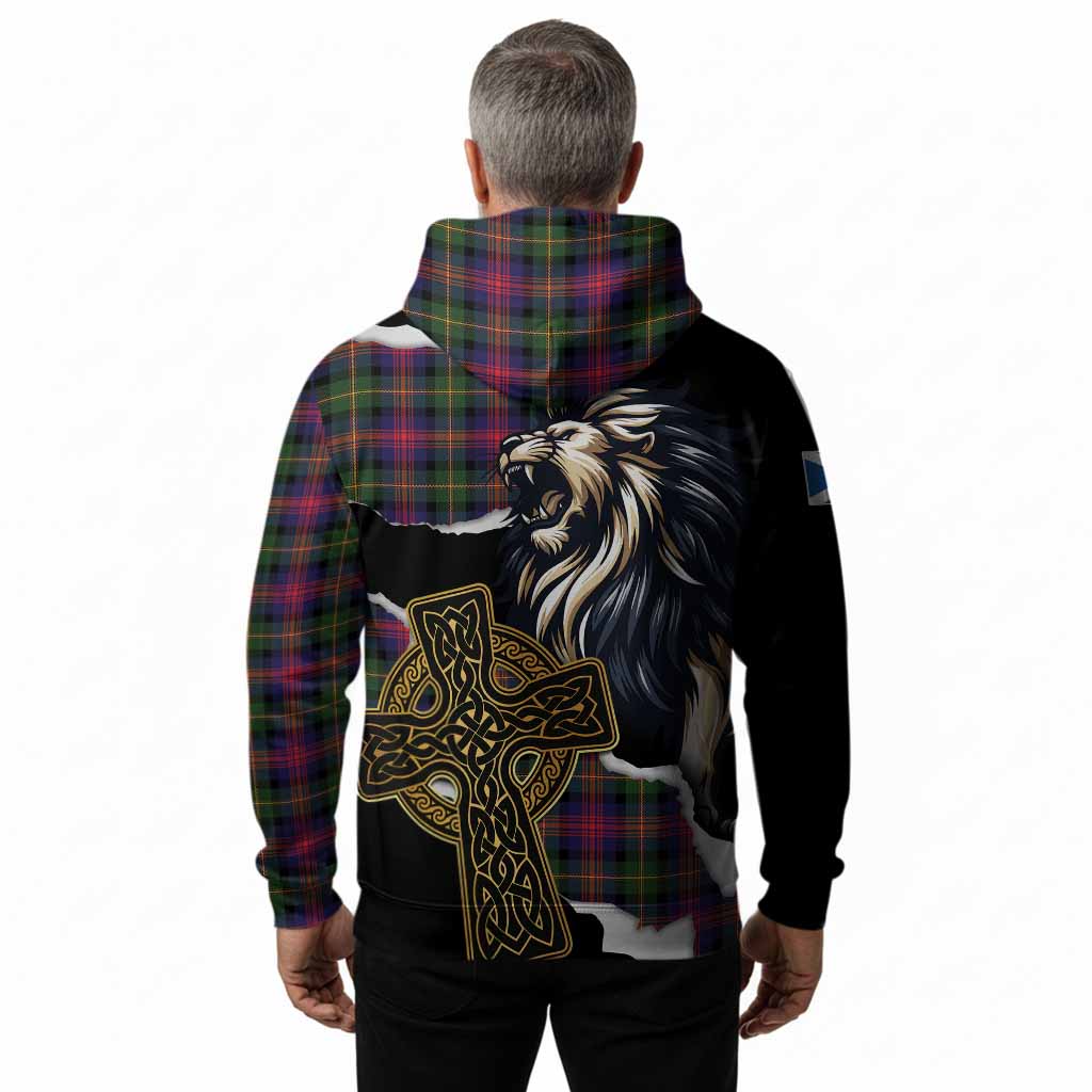 Logan Tartan Scottish Hoodie Lion Celtic Heritage