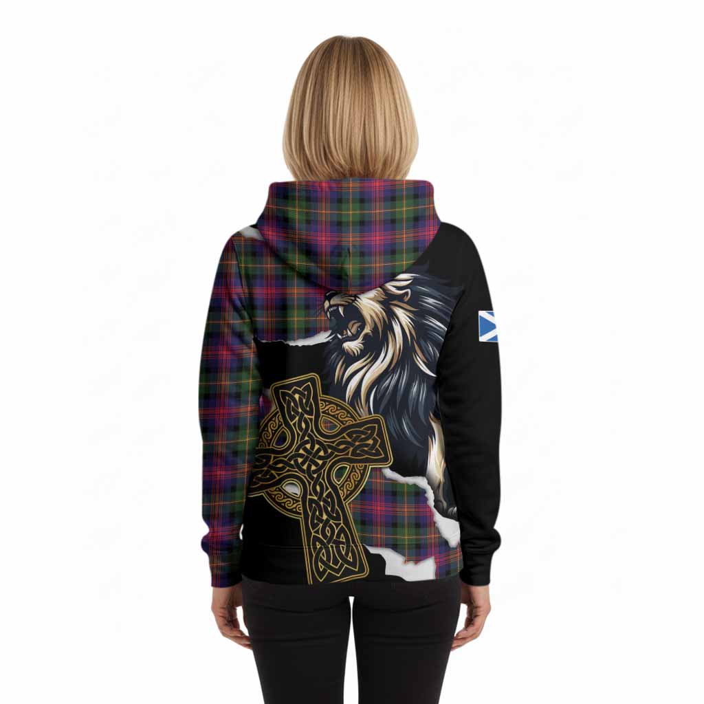 Logan Tartan Scottish Hoodie Lion Celtic Heritage