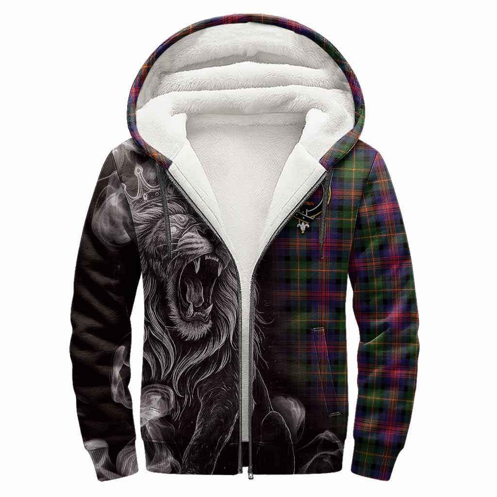 Logan Tartan Sherpa Hoodie Roaring Lion Heritage