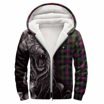 Logan Tartan Sherpa Hoodie Roaring Lion Heritage