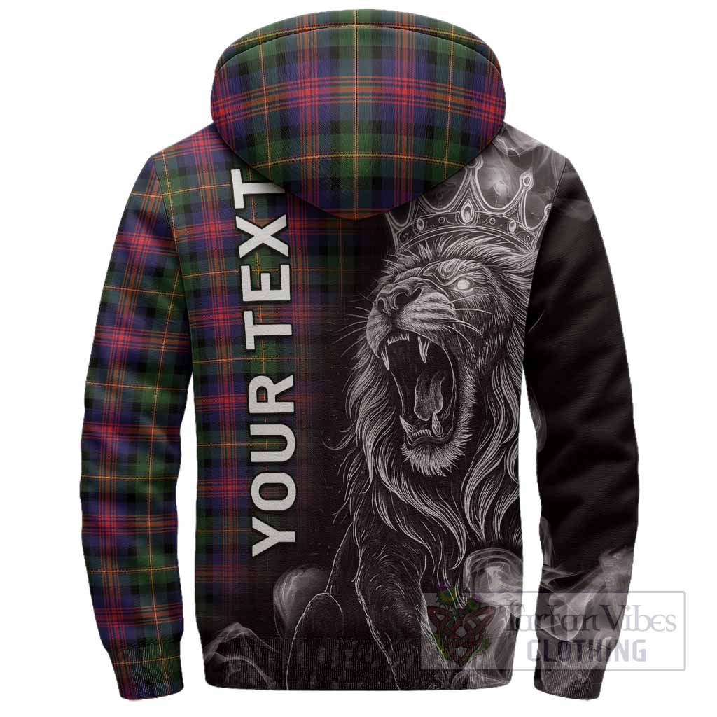 Logan Tartan Sherpa Hoodie Roaring Lion Heritage