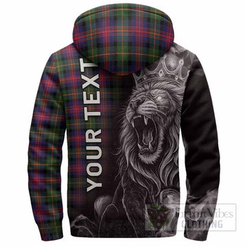 Logan Tartan Sherpa Hoodie Roaring Lion Heritage